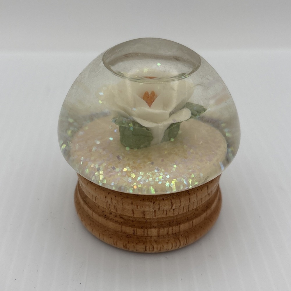 Flower July Water Lily Snow globe Taiwan Roman, Inc.
